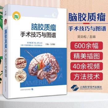 脑胶质瘤手术技巧与图谱_吴劲松2024P719_9787547865040扫码视频